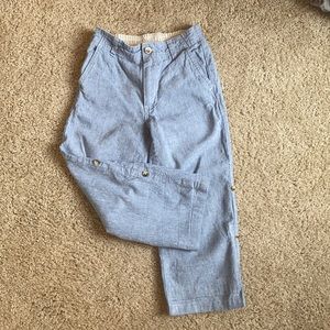 Janie and Jack Light Blue Kids Casual Bottoms